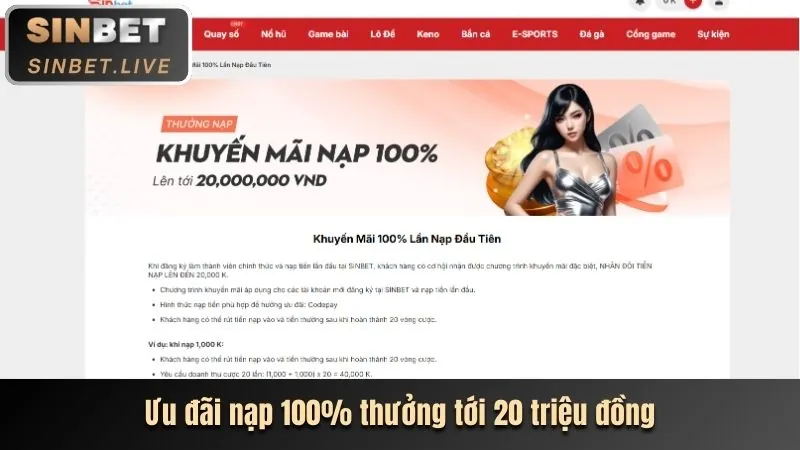 Ưu đãi đăng ký vnbet code cho người mới